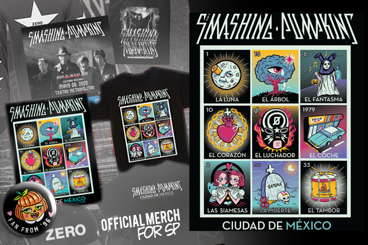 Ilustración para Smashing Pumpkins Merch